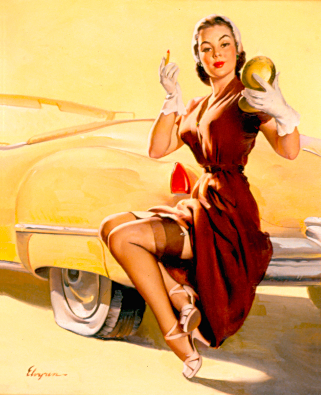 There's awesome chicks from any era, however, the 40's pin-up era...