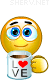 Sipping animated emoticon