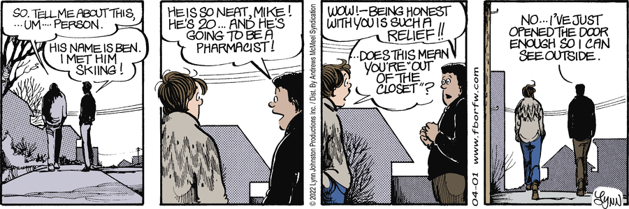 For Better or For Worse Comic Strip for April 01, 2022 