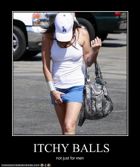 ITCHY BALLS - Cheezburger - Funny Memes | Funny Pictures