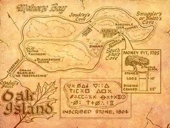 Oak Island Treasure Pit Unsolved Mystery (With images) | Oak ...