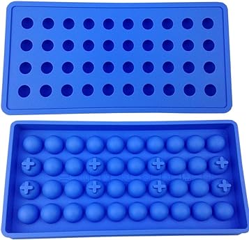 Mydio 40 Tray Mini Ice Ball Molds DIY Molds Tool for Candy pudding jelly milk juice Chocolate mold or Cocktails & whiskey par
