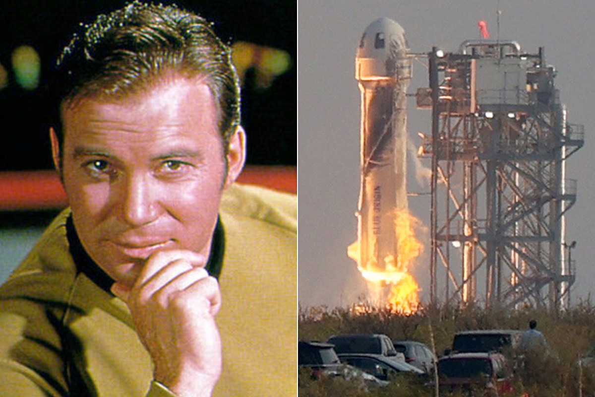 Captain Kirk's Going to Space: Shatner Set for Blue Origin Flight